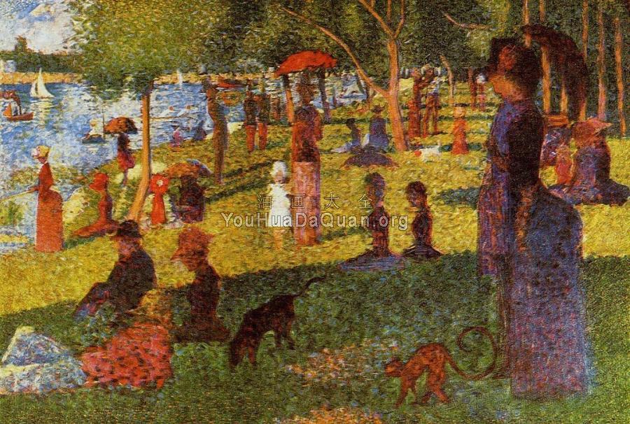 La Grande Jatte, An Afternoon - 乔治·修拉